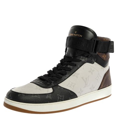 louis vuitton rivoli sneaker boot ebay|Louis Vuitton Tri Color 'Rivoli' Sneaker Boot High Size US 8.5 .